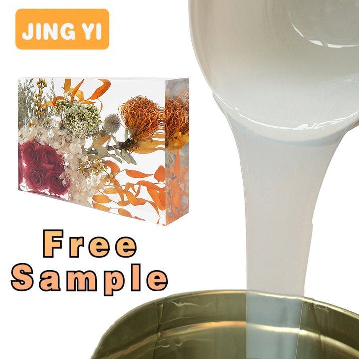 2024 Liquid Silicone Resin for Art Products Creative DIY Pressed Flower Silicone Resin Fast Delivery Transparent RTV2 Silicone