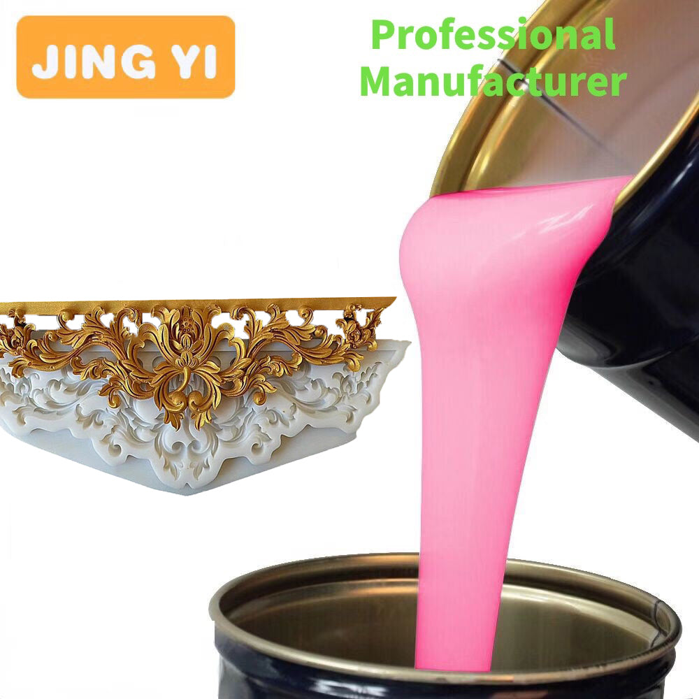 Adequate Stock Liquid Silicone for Construction Gypsum Casting Cheap Price Wholesale RTV 2 Molds Silicone Rubber