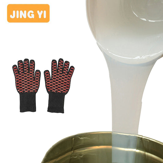 Chinese Factory Cheap Industrial Grade clear Liquid Silicone for Anti-Slip Gloves Adequate Stock Textile Tag Silicone Rubber