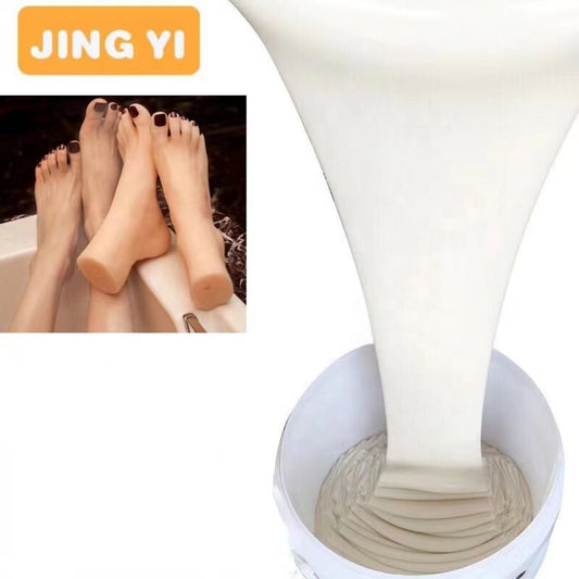 Factory Direct Production Transparent Rtv Silicon Rubber for Human Body Silicone Prosthetics Liquid Platinum Silicone Rubber