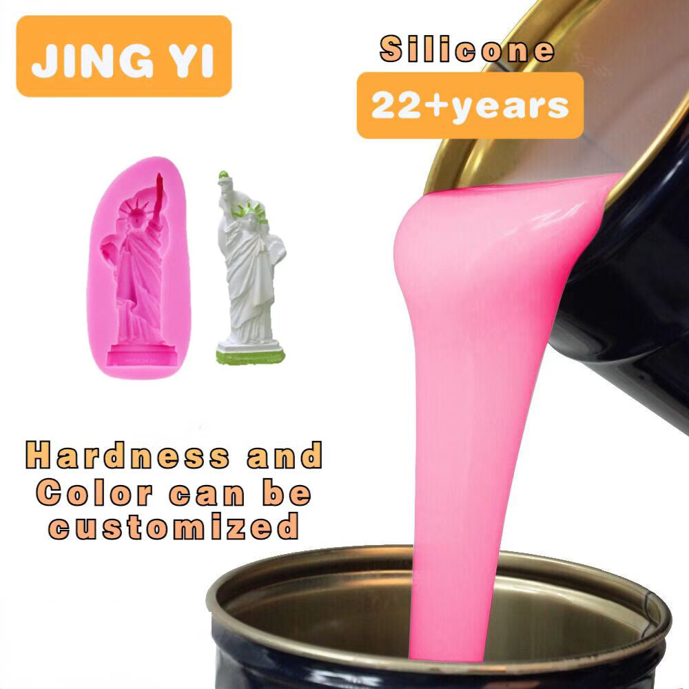 Free Sample Tin Cured Liquid Silicone Rubber for Candle Gypsum Molds Making RTV 2 Silicone Rubber Raw Material