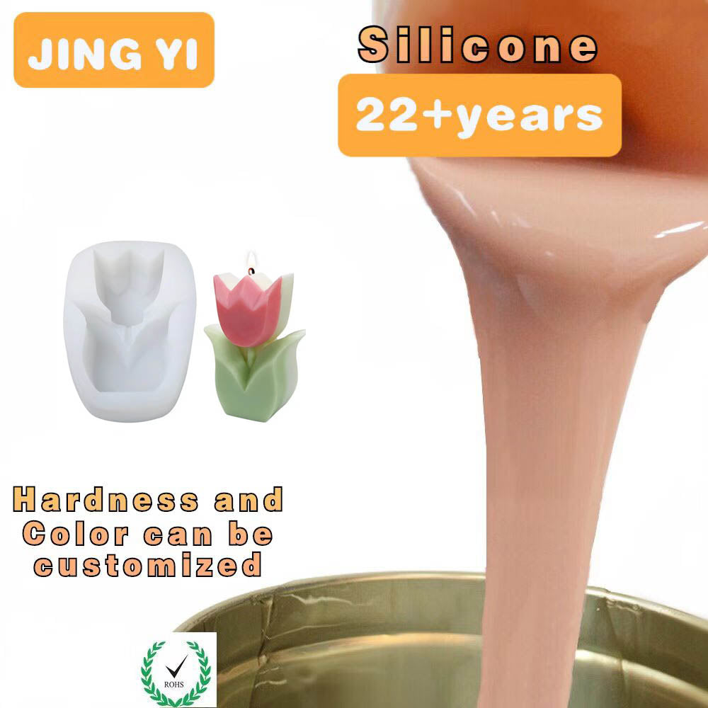 Tin Cured Silicone Rubber for Candle Mold Diy Flower Soap Mold Craft Silicone Mold Spot Sales High Quality RTV2 Silicone Rubber