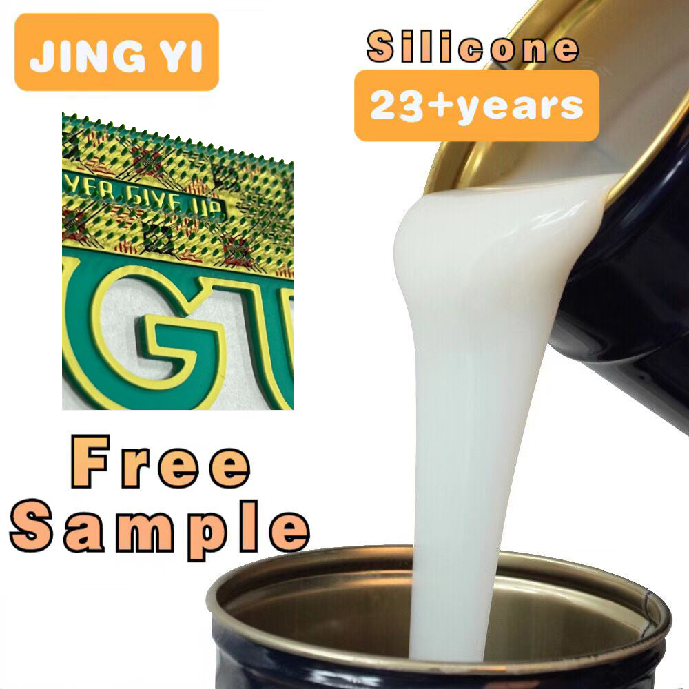 Top Liquid Textile Silicone With 3D Brush Effect for Heat Transfer Clothes Label Fast Delivery Screen Printing Silicone Rubber