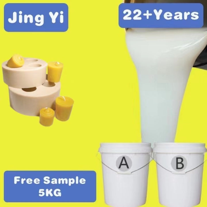 Free Sample Silicon Mold Making RTV 2 Casting Concrete Product Liquid Silicone Rubber for Molds