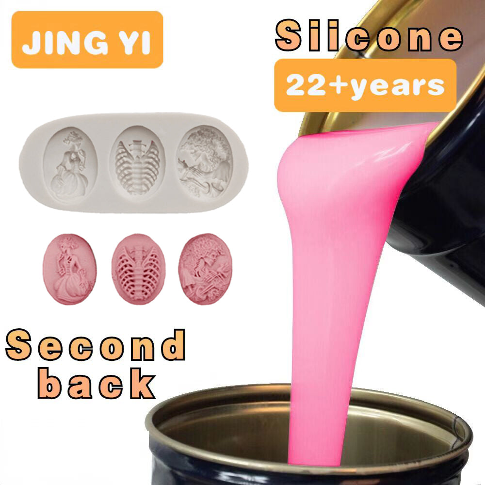 2024 New High Quality Silicone Rubber for Small Resin Crafts Mold Making Liquid Silicone for Food Grade RTV 2 Silicone Rubber