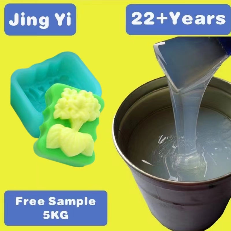 Free Sample Resin Molds Silicone RTV 2 Silicon Mold Making Casting Concrete Product Liquid Silicone Rubber for Molds