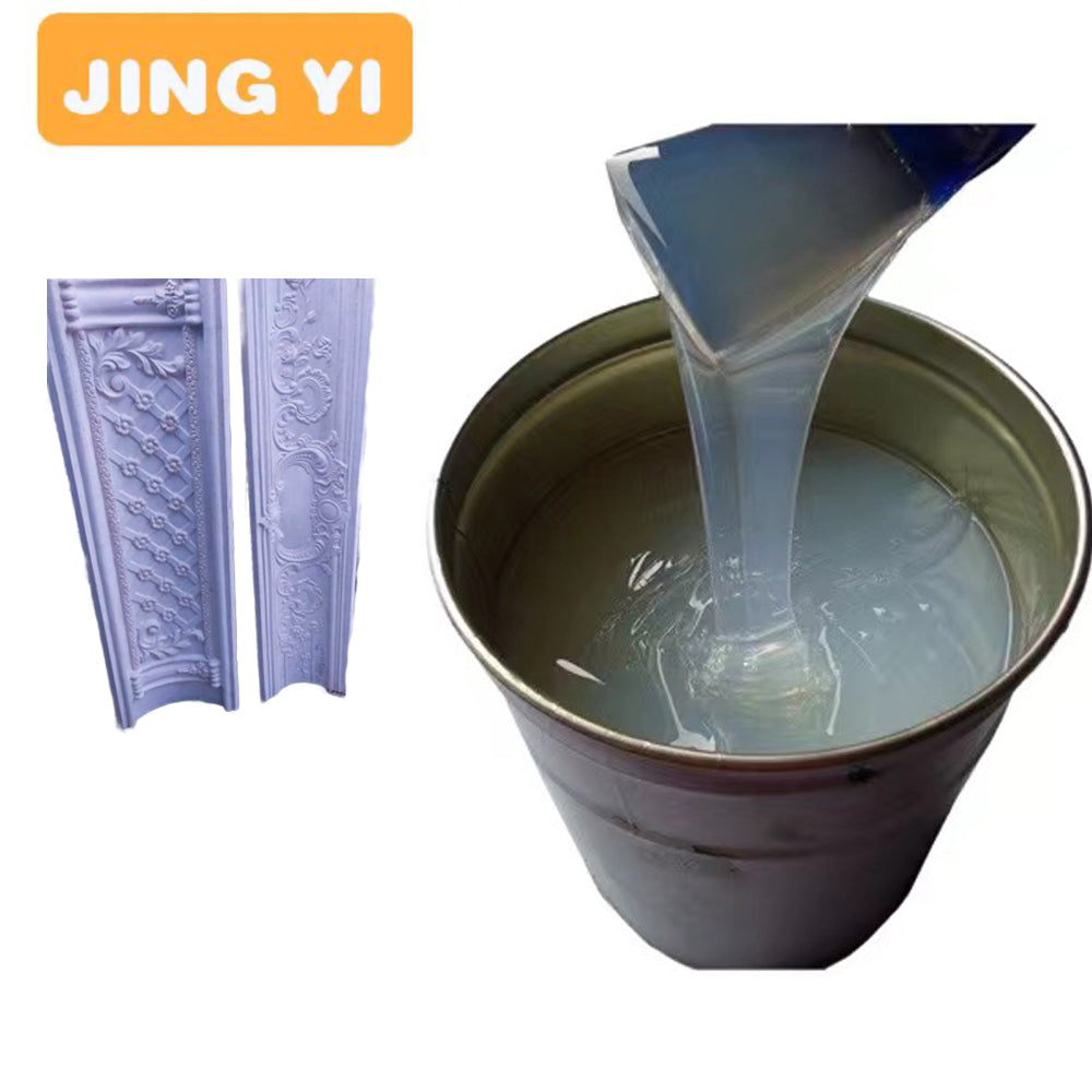 Factory Wholesale Tin Cured Silicone for Ceiling Cornice Mold Silicone Rtv for 3d Gypsum Decor Wall Panel Molds Silicone Rubber