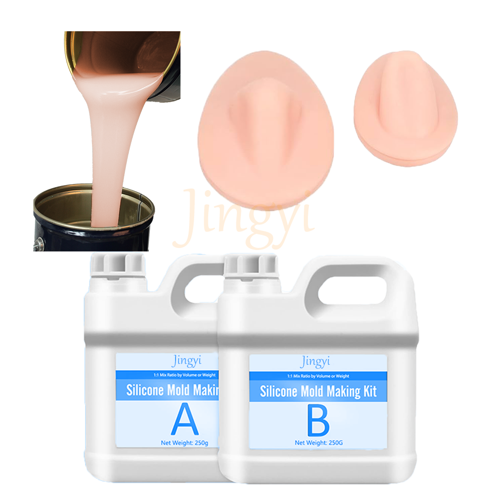 Skin-safe Eco-friendly Soft Liquid Silicone Rubber Platinum Cured Silicone for Human Artificial Body Part Mold Making Prosthesis