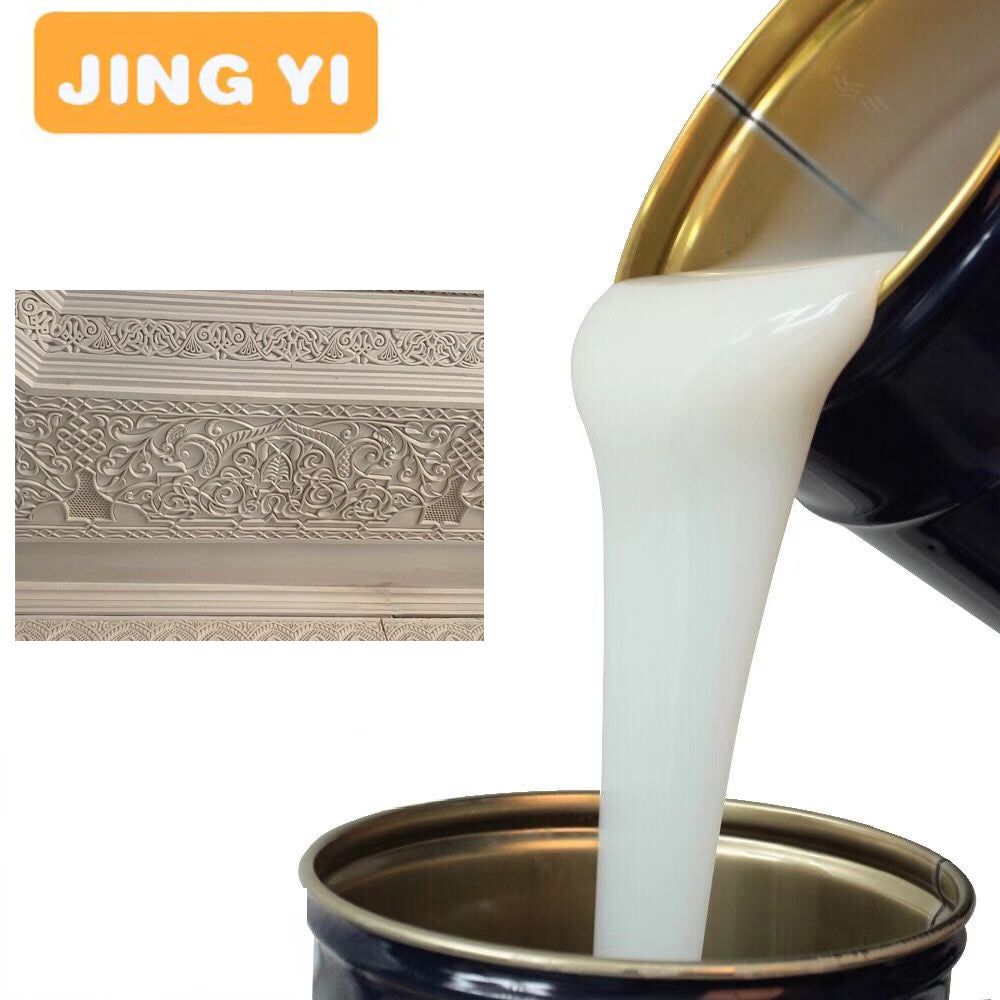 2024 Free Sample White Liquid Silicone for Artificial Stone Mold Plaster Concrete Mold