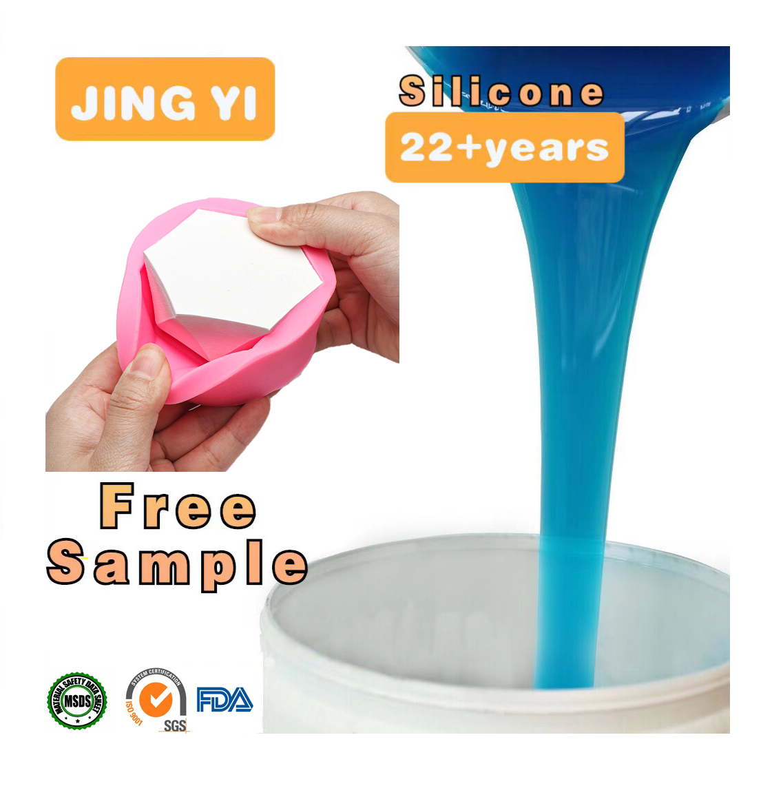 New Material Plaster Decoration Silicone Mold Rtv2 Liquid Rubber Tin Cure Make Craft Gypsum Wall Rubber Mold Silicone Liquid