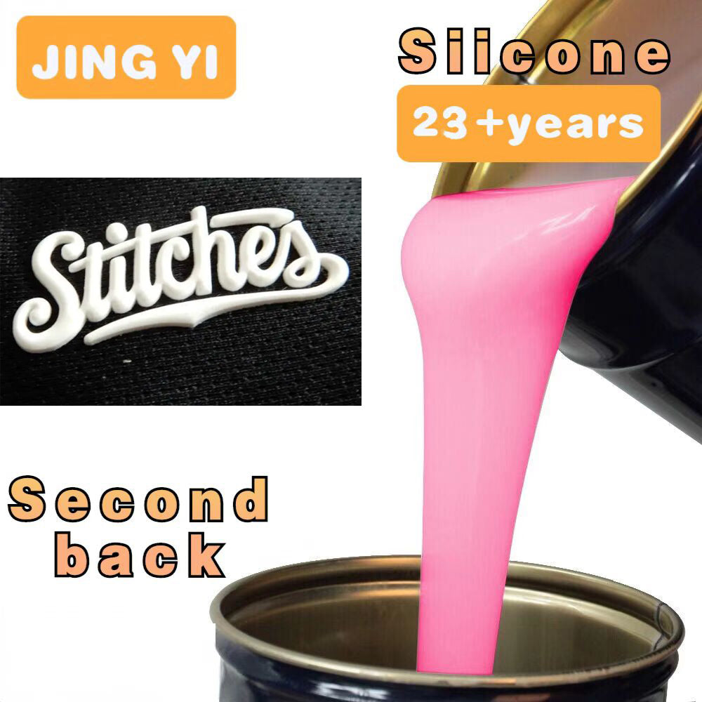 Factory Sales Liquid Silicone Rubber for Heat Transfer Clothing Logo Stickers Support to Customized Heat Transfer Silicone