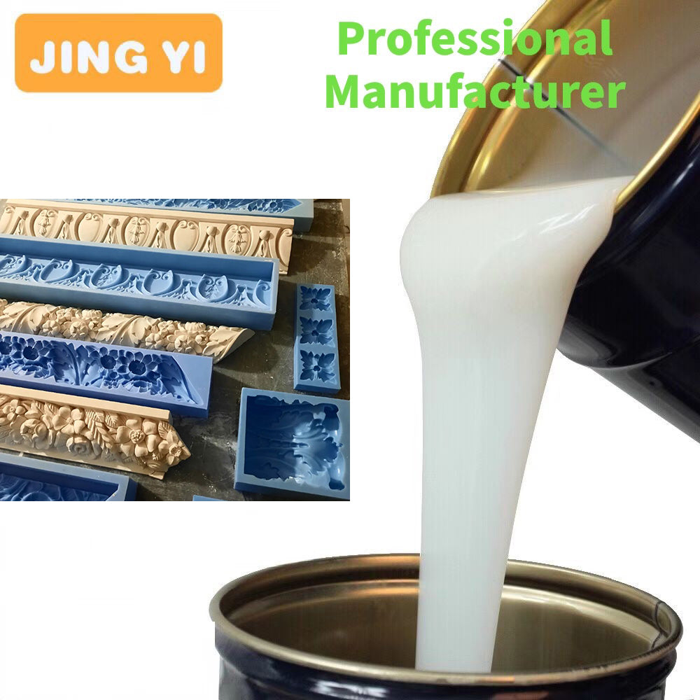 High Quality Liquid Molding Silicone Rubber for Gypsum Molds Casting China Factory Direct Sales Two Component Molds Silicone