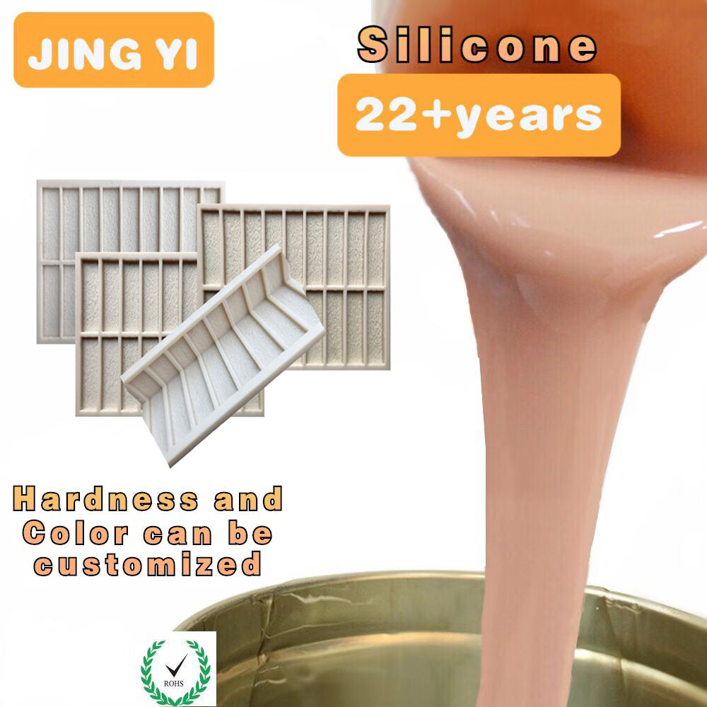 China Best Price Silicone Rtv One-stop Service High Tear Strength Liquid Silicone Rubber for Gypsum 3d Wall Panel Molds Silicone