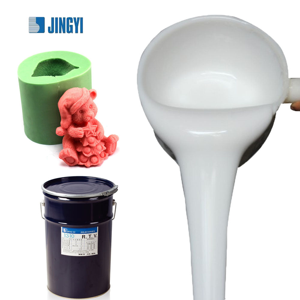 Good Mold Release Property Liquid Silicone RTV2 Silicone Rubber for Concrete Candle Casting Molds Making