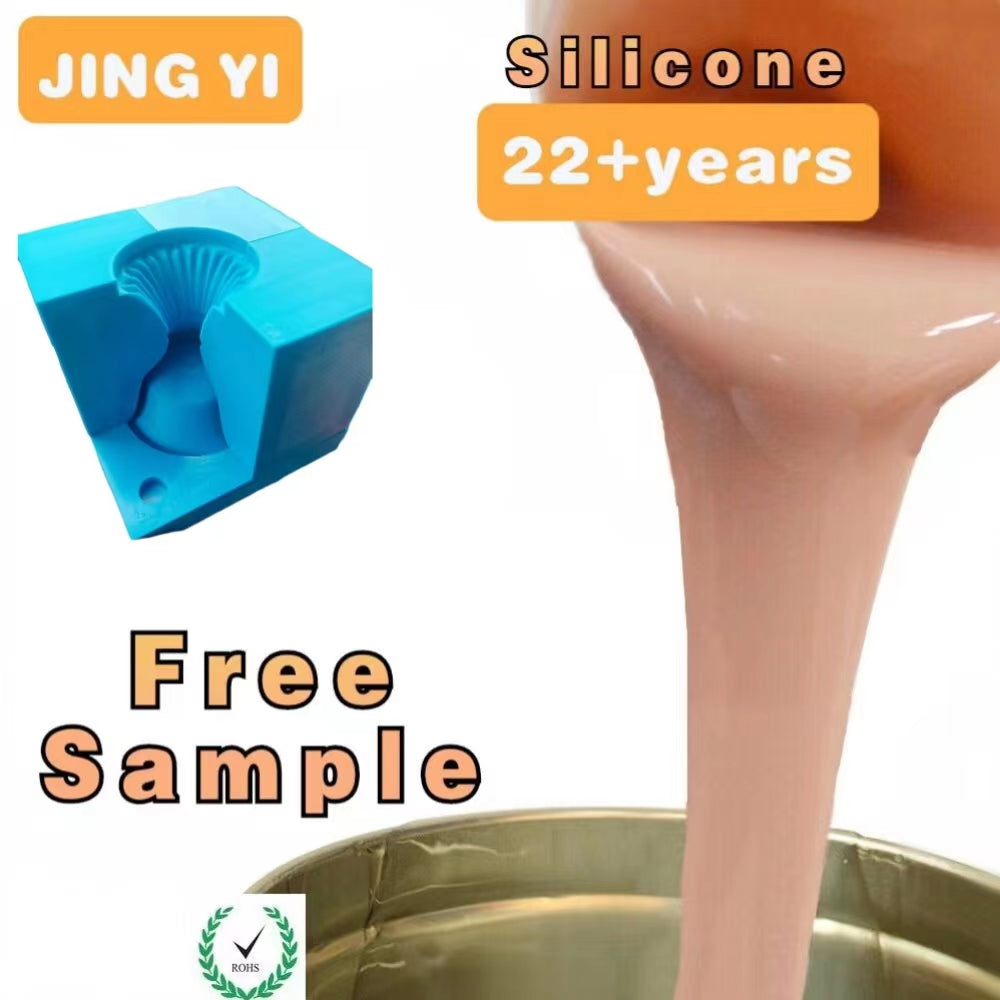 Factory Supply Transparent Rtv Silicon Rubber Rtv 2 Mold Liquid Silicone Rubber for PU Polyurethane Casting Silicone Mold