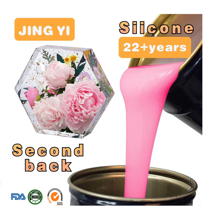 New Style Transparency Epoxy Resin Art Craft DIY Crystal Flowers Preservation for Home Party Decoration