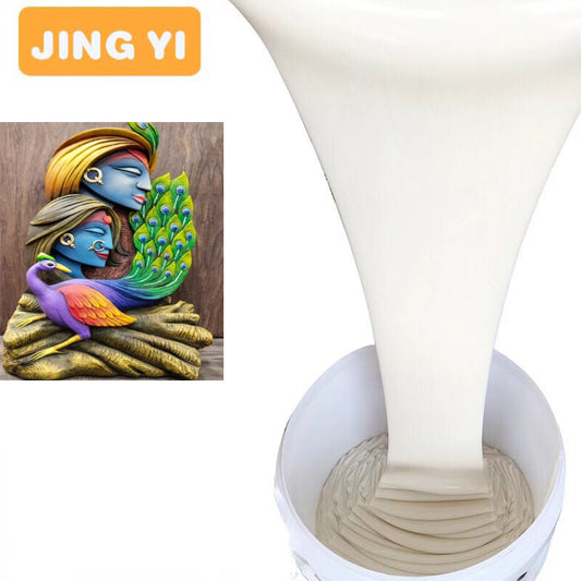 Excellent RTV Liquid Silicone for Resin Crafts Mold Making Fast Delivery One-stop Service High Quality Tin Cured Silicone Rubber