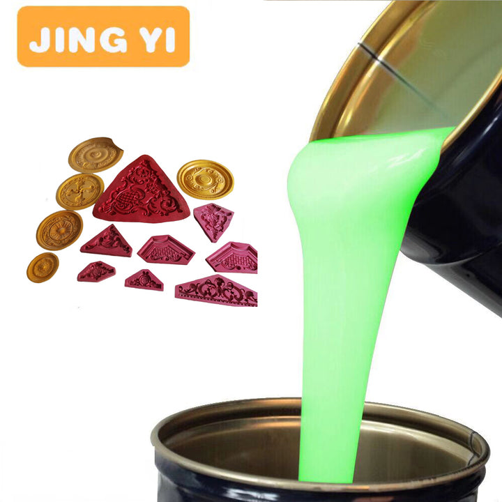 Curing at Room Temperature Liquid Silicone for Ceiling Plaster Craft Mold Decoration Building Molds Top Quality Silicone Rubber