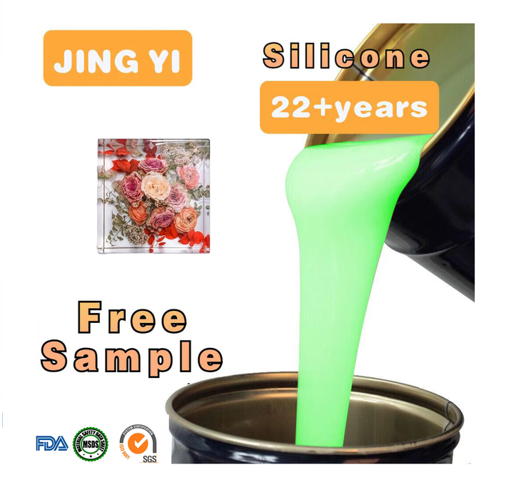 New Design Silicone Rubber for Resin Specimen Crafts 3D Epoxy Flower Craft Floral Gift Collectibles Silicone Rubber Material