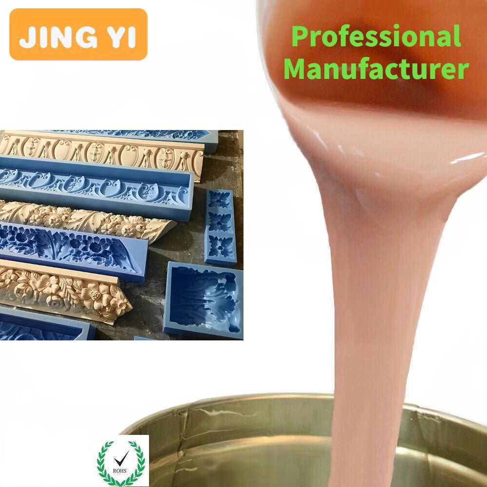 High Quality Liquid Molding Silicone Rubber for Gypsum Molds Casting China Factory Direct Sales Two Component Molds Silicone
