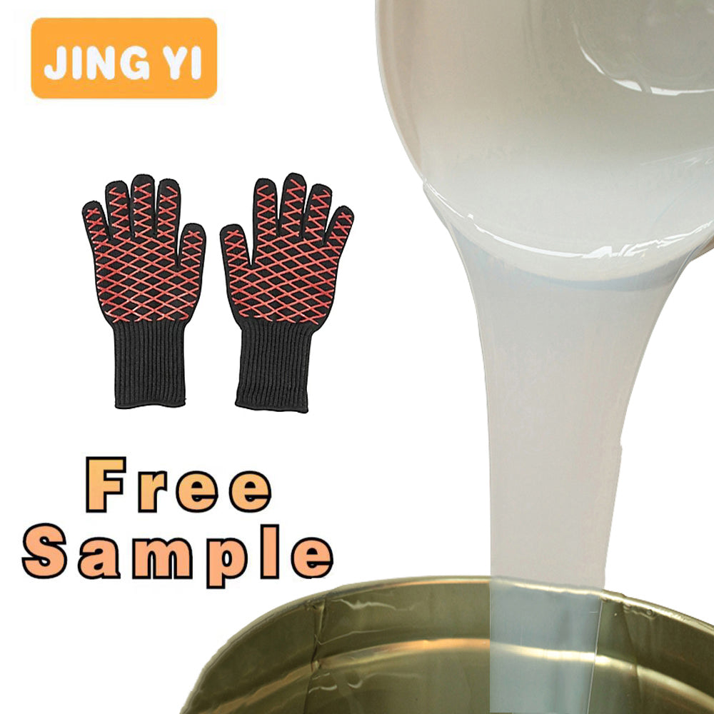 Chinese Factory Cheap Industrial Grade clear Liquid Silicone for Anti-Slip Gloves Adequate Stock Textile Tag Silicone Rubber