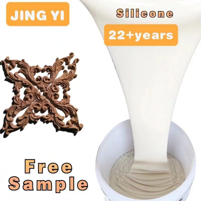 2024 New Free Sample White Liquid Silicone for Making Mold Silicone Raw Material for Artificial Stone Mold
