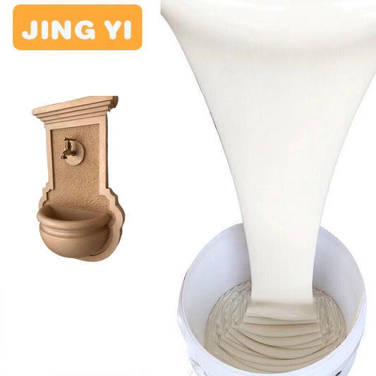 2024 Transparent Liquid Silicone Rubber for Concrete Mold Cement Wall Fountain Mold Clear Mould Making Liquid Silicone Rubber