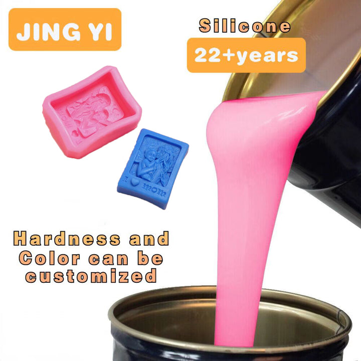 Fast Delivery 10 Shore a Soft White Silicone Rubber Rtv Casting Silicone for Making Candle Mold ,soap Mold