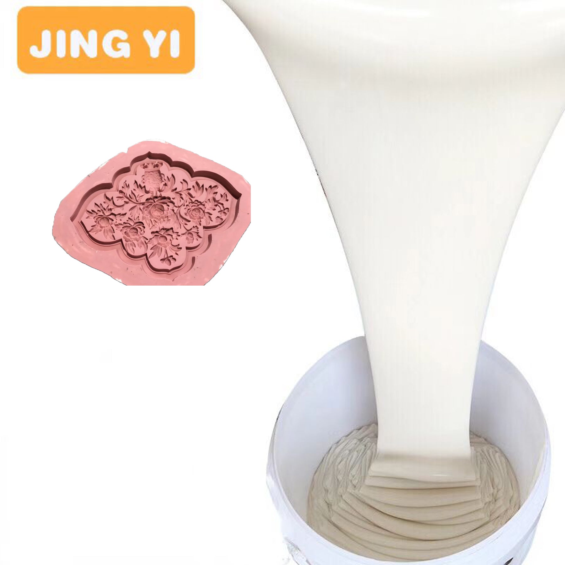 Wholesale Liquid Rtv Silicone Rubber for Mold Making Gypsum Plate Ceiling Wall Panel Molds Rubber Concrete Brick Molds Silicone