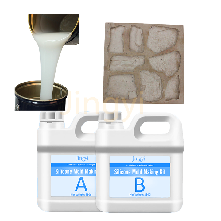 RTV 2 Part Mold Making Liquid Silicone Rubber Flexible Casting for Concrete Molds Making