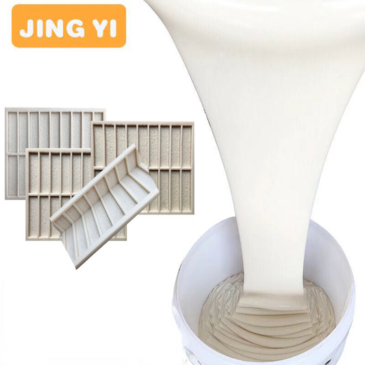 China Best Price Silicone Rtv One-stop Service High Tear Strength Liquid Silicone Rubber for Gypsum 3d Wall Panel Molds Silicone