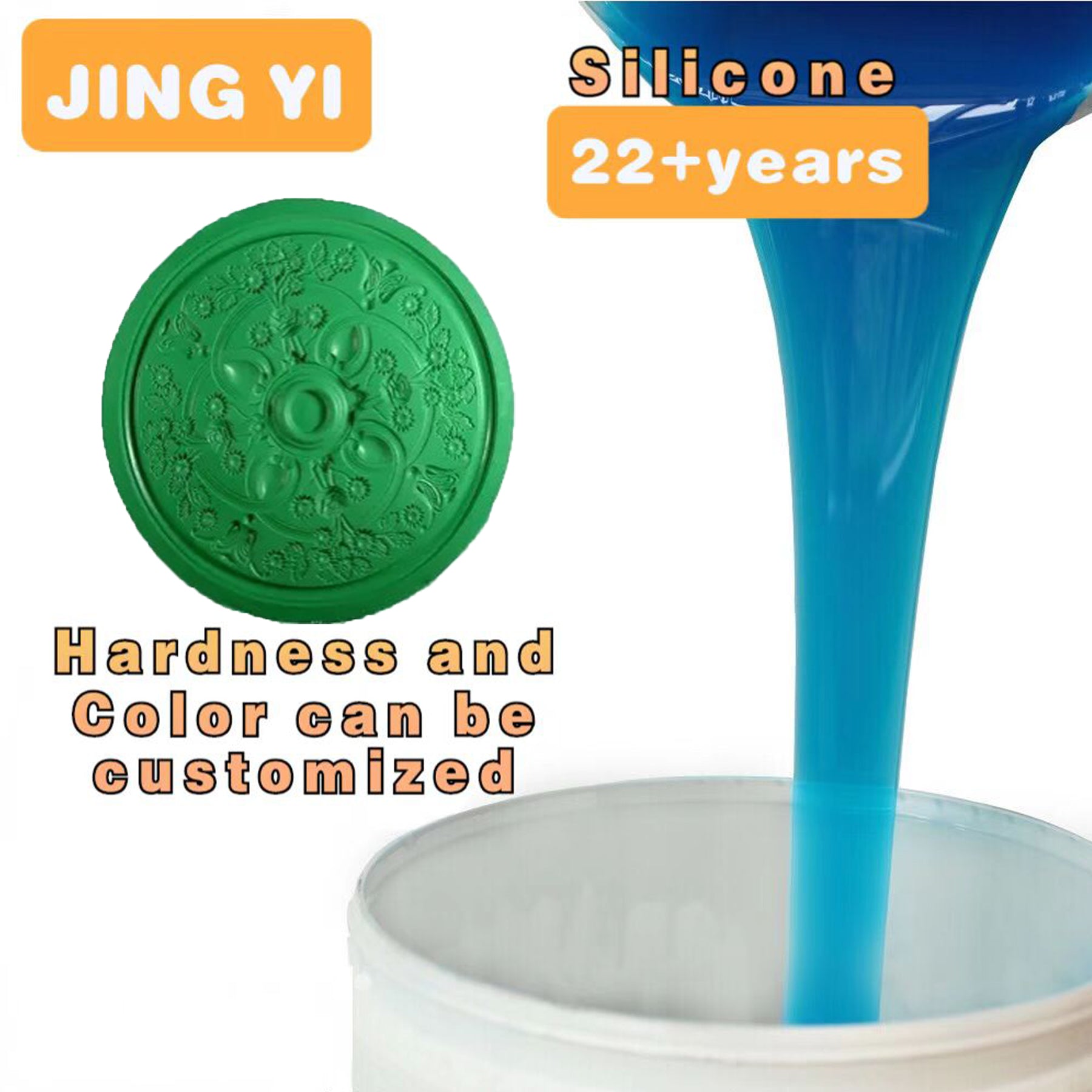 Trending Products 2024 Free Sample Liquid Silicone Rubber for Artificial Stone Mold Plaster Concrete Mould Rtv 2 Silicone