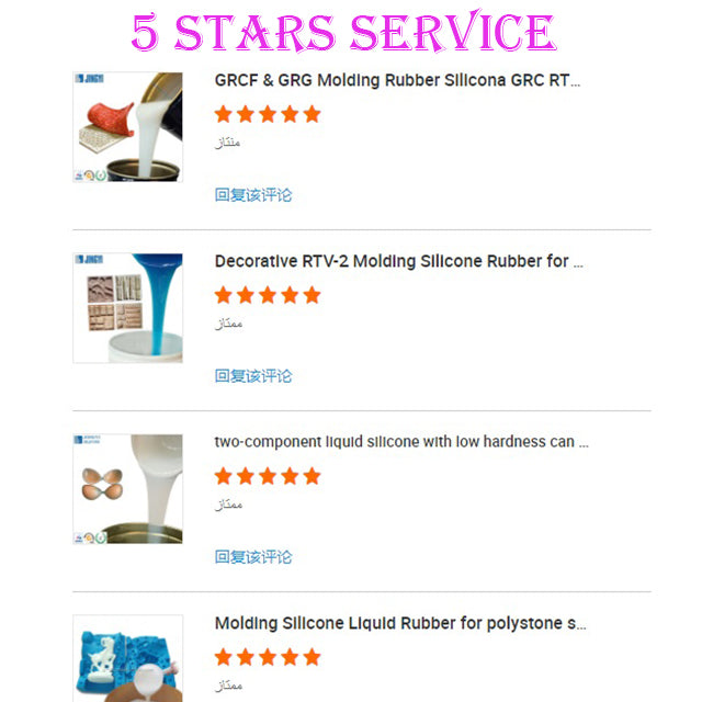 Free Sample GRCF & GRG Molding Rubber Silicona GRC RTV2 Supplier Price Liquid Rubber Silicone Silicone Molds for Sculptures