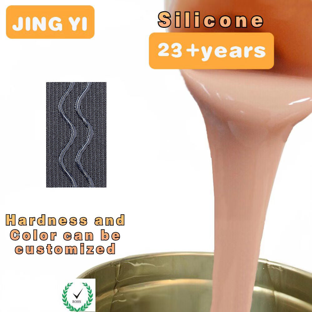Adequate Stock Liquid Silicone for Non-Slip Ribbon Silicone with Good Firmness Platinum Cured Dressing Tag Silicone Rubber