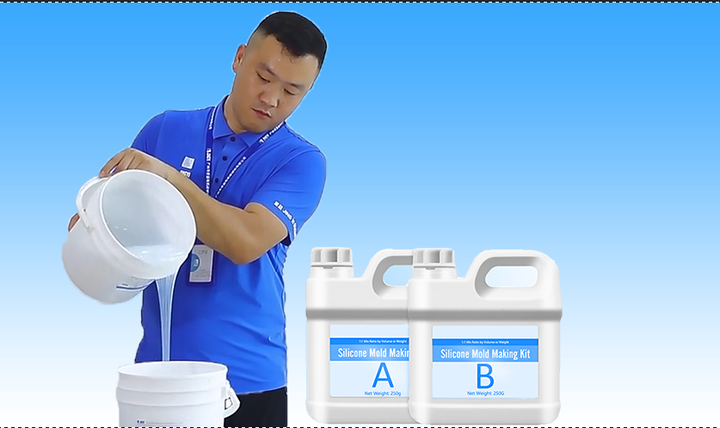 Jing Yi Silicone Rubber for Making Super Soft Silicon Mix for DIY, Custom Cat Paws & Stress Relief Gifts silicone rubber