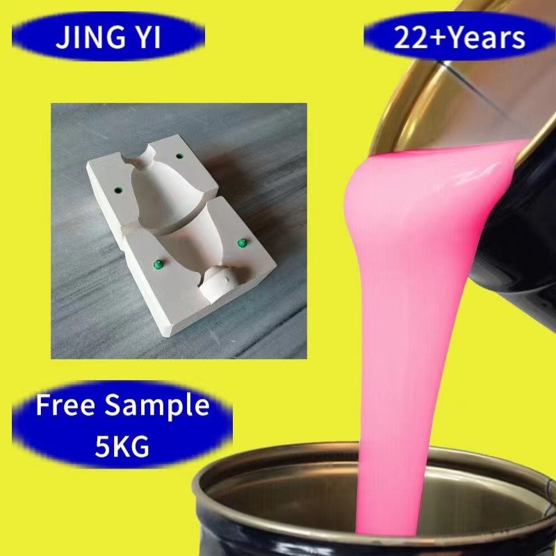 Free Sample RTV2 Liquid Silicone Rubber Fast Curing Mold Making Raw Material for Casting,Resin,DIY Crafts,Jewelry,Art