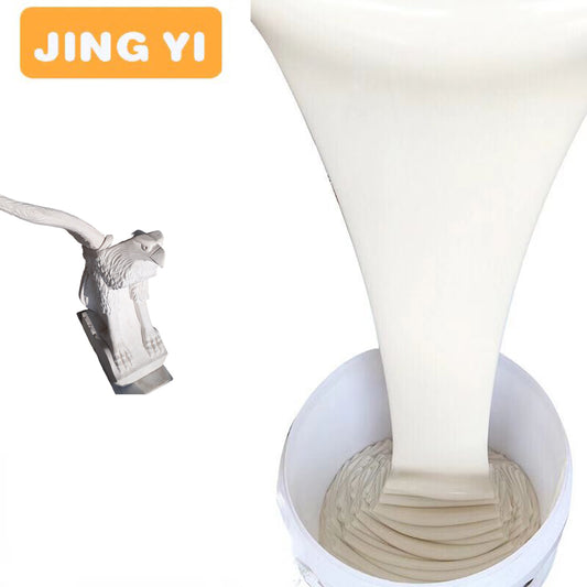 2024 Free Sample Silicone Rubber for Artificial Stone Mold White Liquid Silicone Plaster Concrete Mould
