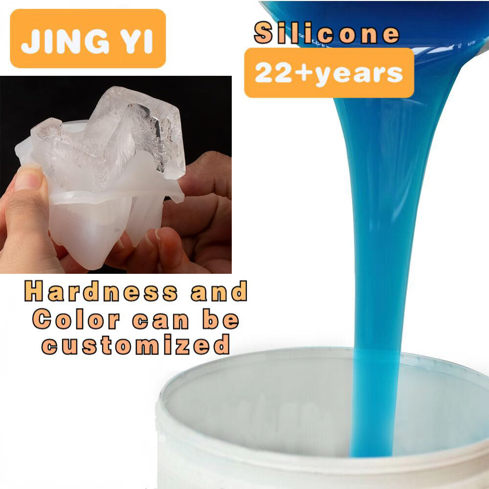 High Quality Platinum Silicone for Ice Cube Mold Liquid Silicone Rubber for Food Grade Letter Mold Wholesale Rtv Silicone Rubber