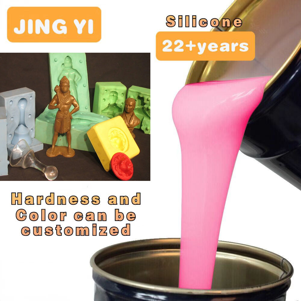 Free Sample Silicone Rubber RTV 2 for Epoxy Resin Craft Mold Liquid Silicone Rubber for Mold Making