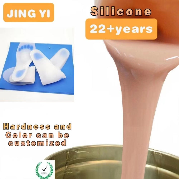 Goma de moldeado de silicona transparente, producción directa de fábrica, rtv, caucho de silicona, líquido, platino