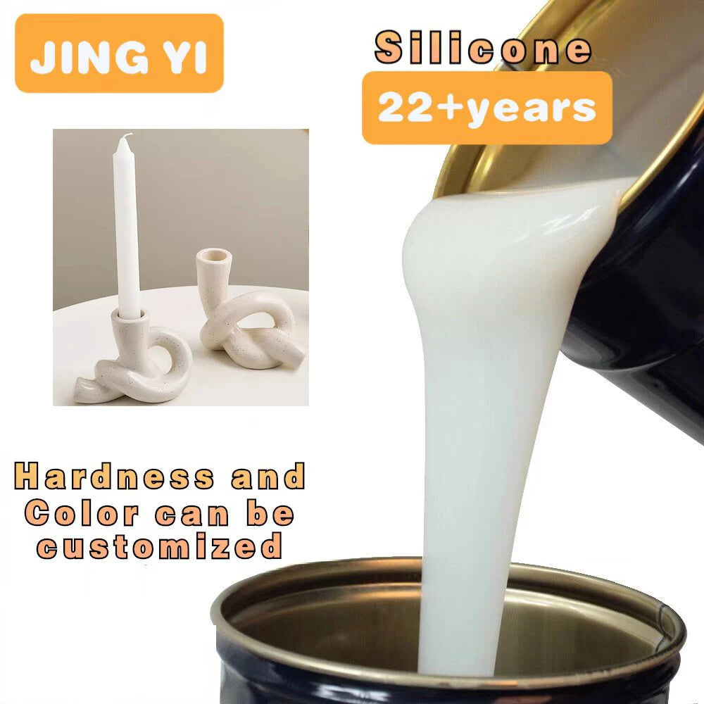 Free Sample Rtv 2 Silicone for Making Candle Gypsum Molds Silicone Raw Material for Kinds of Molds