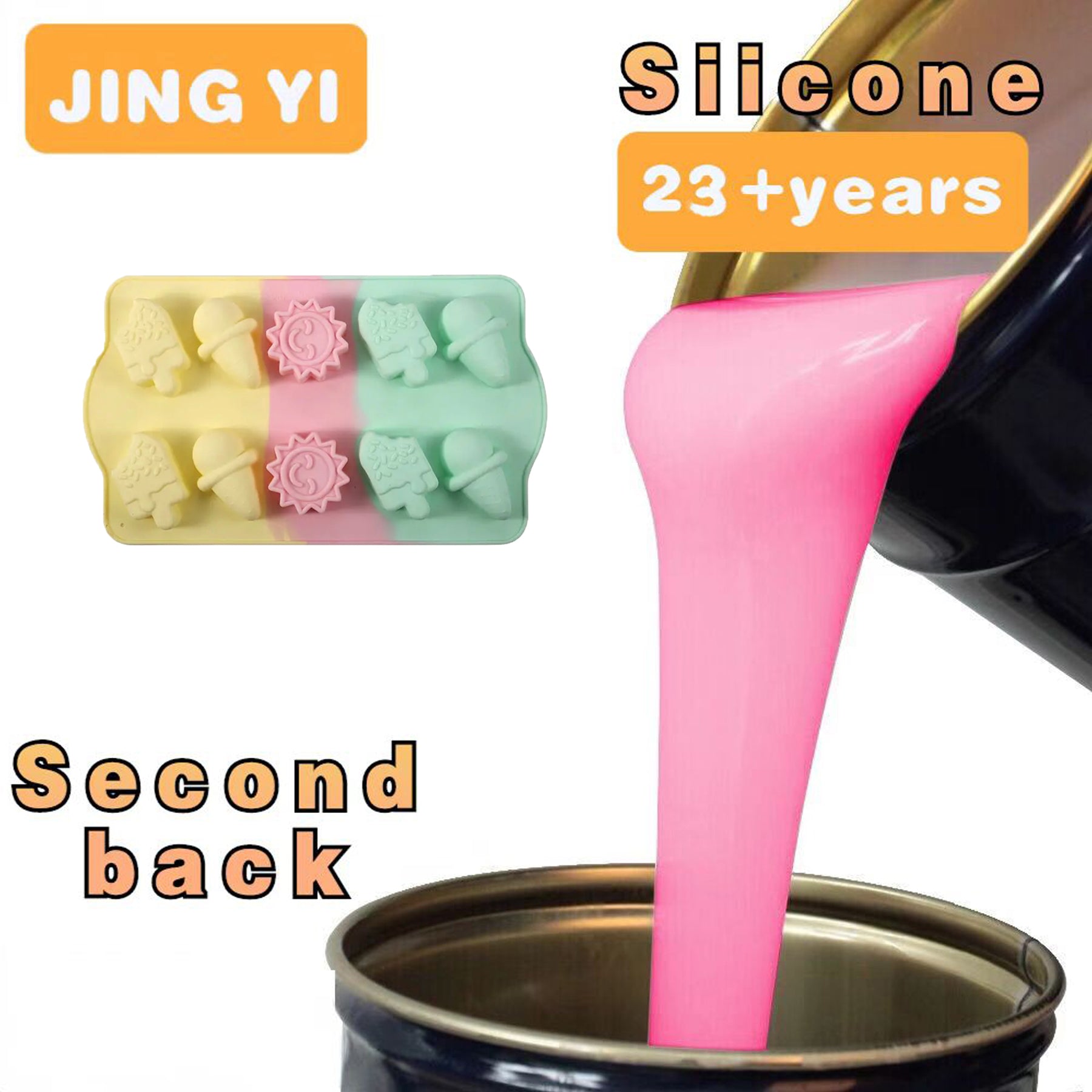 Over 22 Year Food Grade Silicone Rubber Clear Candy Cake Mold Chocolate Mold ,Bread Mold