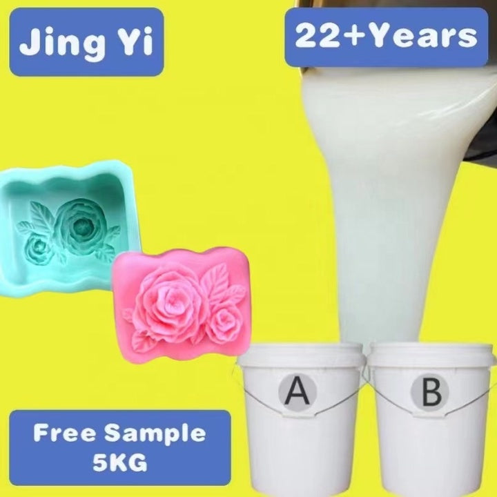 Trending Products 2023 New Arrivals Good Mold Release Property Silicone Rubber for Rose Soap Mold DIY Easy Mold Silicone Rubber