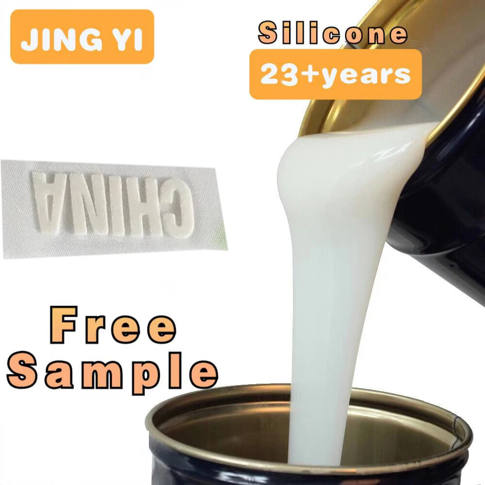 Adequate Stock High Quality RTV 2 Liquid Heat Transfer Silicone for Clothing Labels Factory Sales Embossed Silicone Rubber
