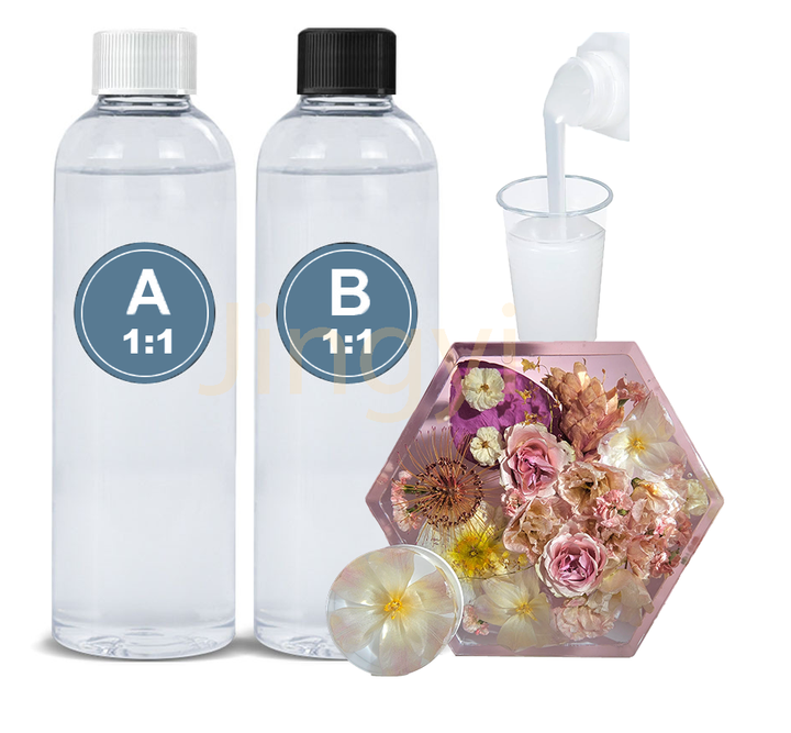 Factory Wholesale Price Crystal Clear AB Epoxy Resin and Hardener for DIY Resin Art Crafts 1:1Epoxi Resina Preservation Resin