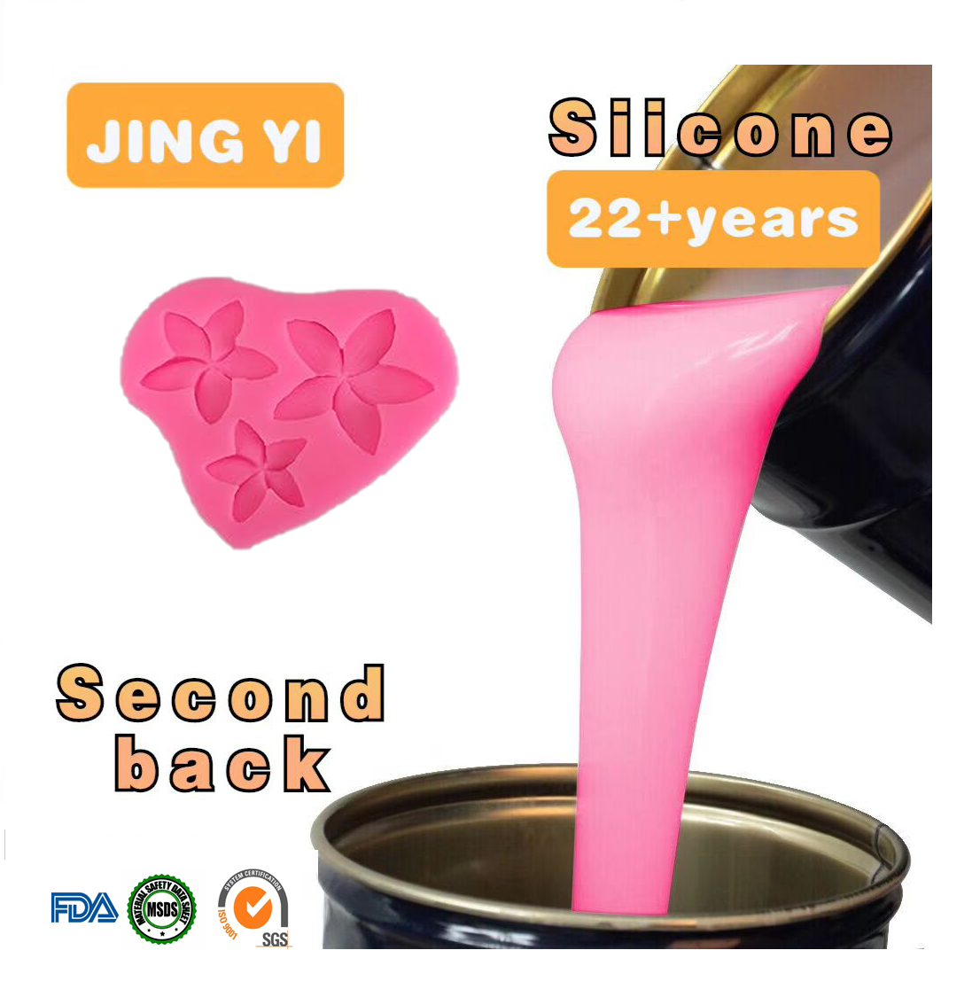 New Material Guaranteed Quality Unique Silicone Resin Molds Liquid Silicone Rubber for Resin Crafts Mold Making Food Grade