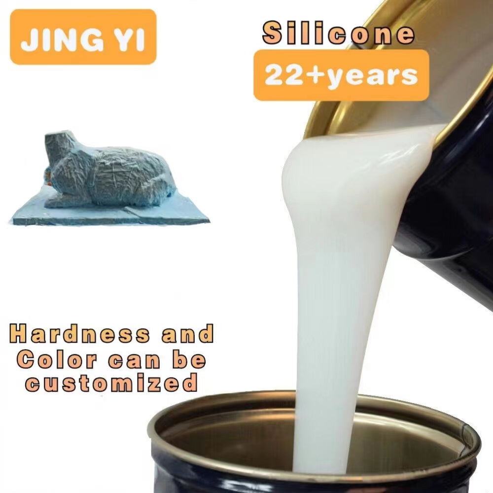 2023 Good Mold Release Property Molding Silicone Liquid Rubber for Polystone Statue Silicone Mold Liquid Silicone