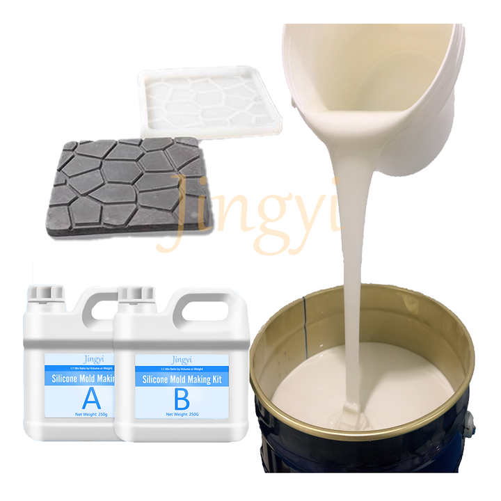 High-Temperature Resistant Mold Silicone Rubber Rtv2 for Non-Stick Concrete Mould Making Shore 20A-40A Silicone