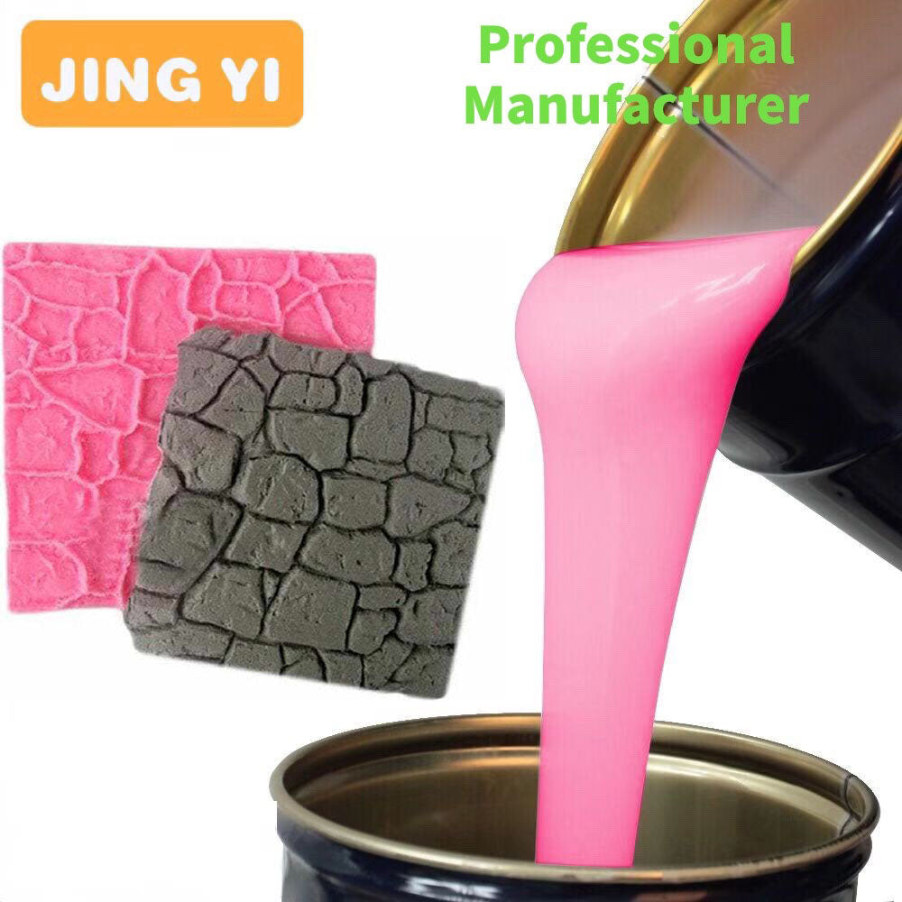 2024 High Tear Strength Liquid Silicone for 3d Wall Panel Molds Artificial Molds Adequate Stock Liquid Molding Silicone Rubber