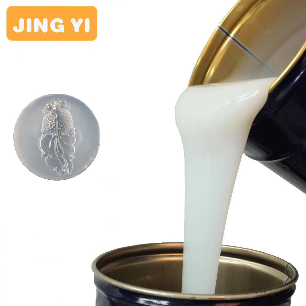Trending Products 2024 Rtv2 Silicone Rubber for Small Flower Pot ,small Crafts Mold Making White Liquid Silicone